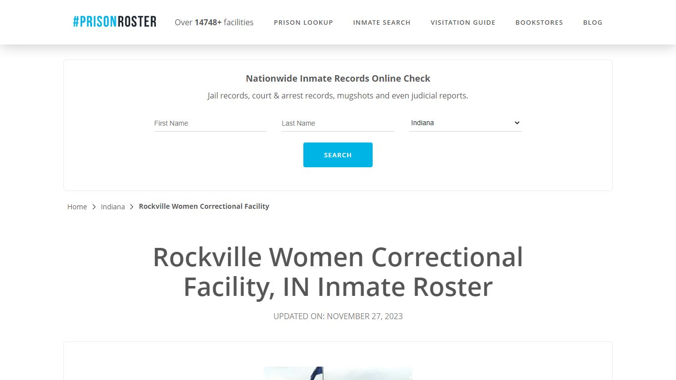 Rockville Women Correctional Facility, IN Inmate Roster - Prisonroster